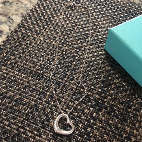 Tiffany & Co. Jewelry - Tiffany & Co. Heart pendant necklace.